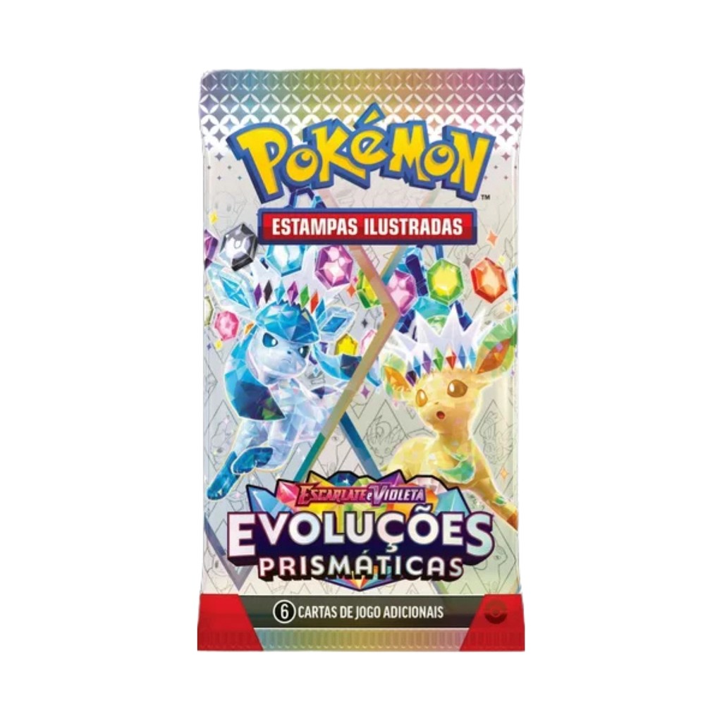 Booster Pokemon Evoluçôes Prismaticas Português | Shopee Brasil
