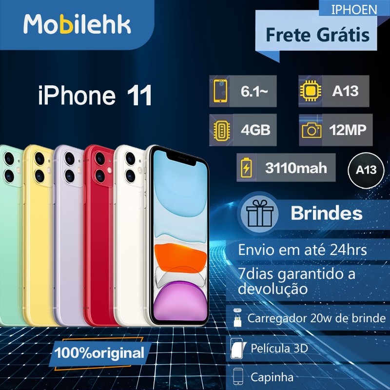 IPhone 11 128gb/64gb 100% Original | Celular IPhone Apple
