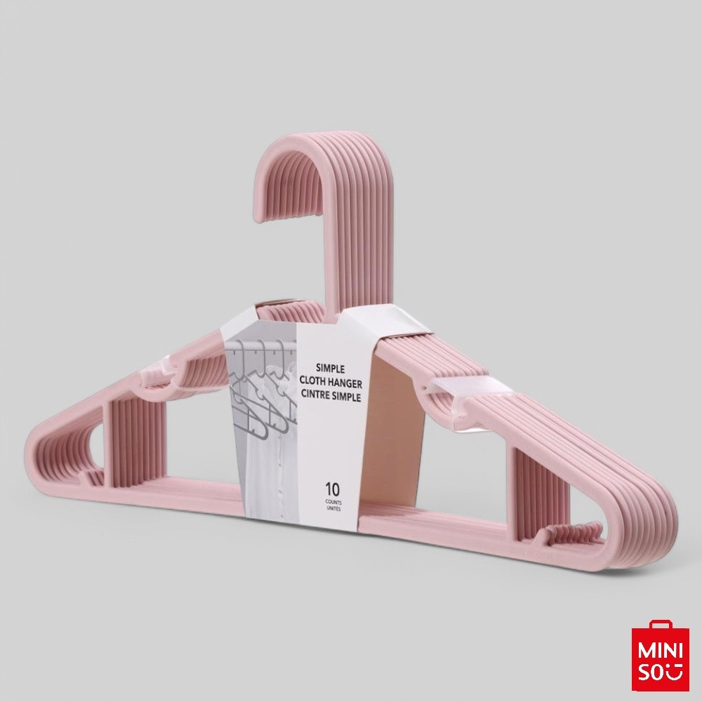 KIT DE CABIDE COM GANCHO IDEIAL PARA PENDURAR ROUPAS PACOTE COM 10 ...