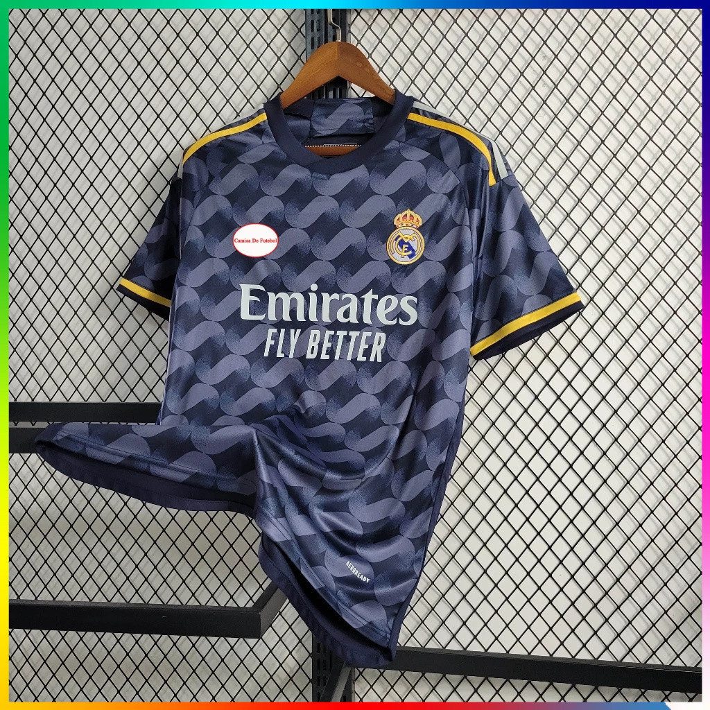 23/24 Away HM Real Madrid Camisa futebol