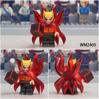 NARUTO Building Blocks Collection Mini Brinquedo De Plástico Anime Japonês Para Crianças