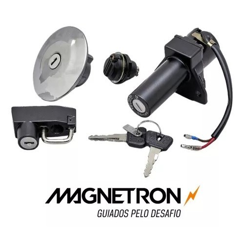 Conjunto Chave Ignição Travas Ybr Factor 125 2008 até 2013