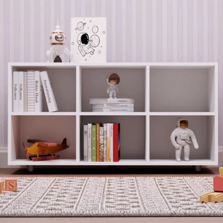 Nicho Organizador 6 Nichos Branco - Movelbras