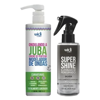 Kit Widi Care Creme Pentear + Super Shine Silver Iluminador