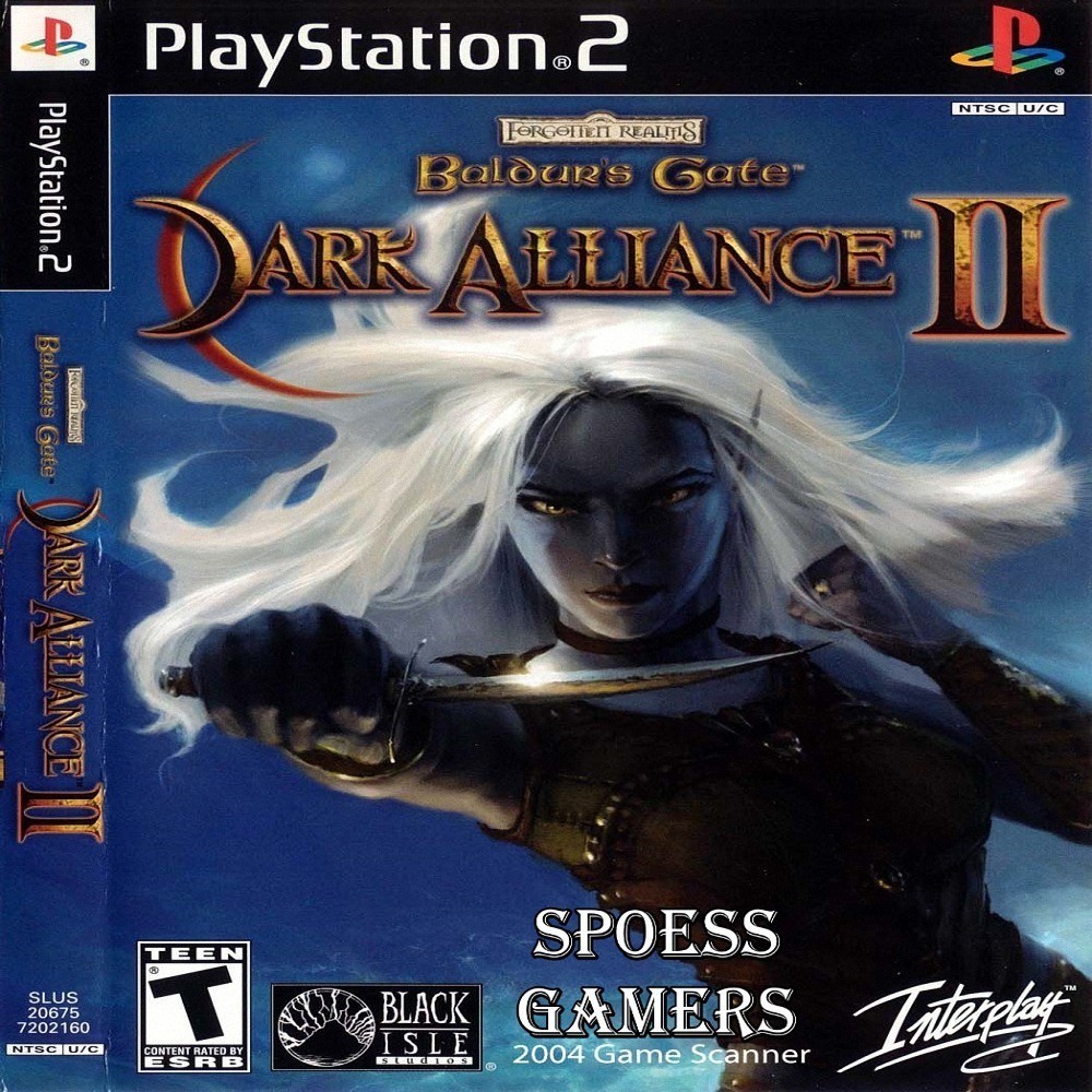 Baldur's Gate Dark Alliance 2 - PS2 - PAL - Bon état - Boîte Et Notice