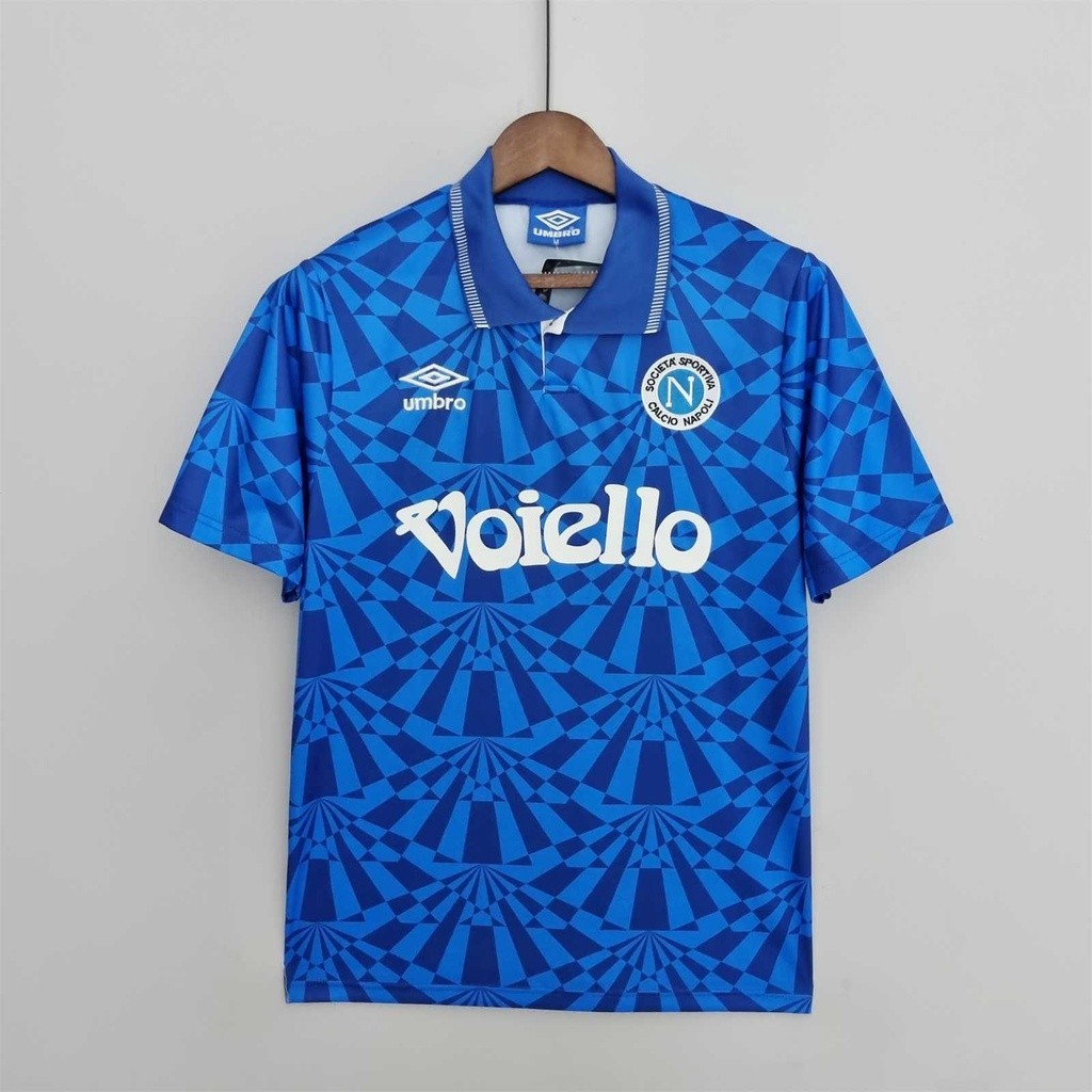 91-93home Camisa De Futebol retro FLNQ