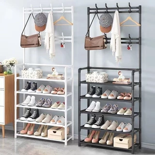 Sapatos 4 ANDARES /5 ANDARES Rack Estante Sapateira Pendurar Sapatos Roupas Bonés Bolsas