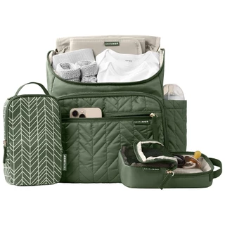 Mochila Maternidade Forma Verde Sálvia Skip Hop