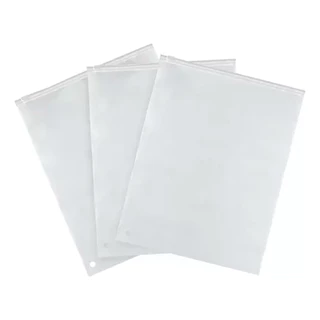 Saco Ziper Transparente - 18x25cm - 50 unidades - Rizzo
