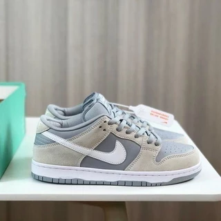 NIKE SB DUNK Alta Qualidade Homens Mulheres Sneakers Low-top Shoes Chique Sports White Shoes Ready Stock