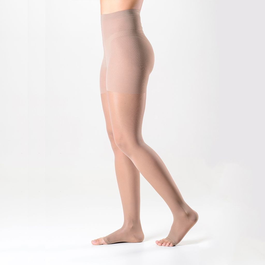 Meia Calça Sigvaris Audace Suave Compressão Ponteira Aberta (15-20 mmhg) 120A