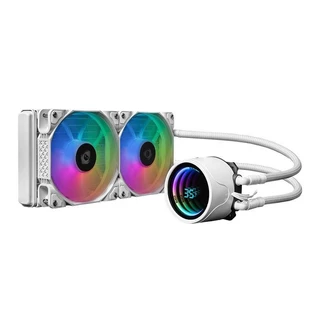 Water Cooler Mancer Mystic G1, ARGB, 240mm, Branco, MCR-MTC240-WH01