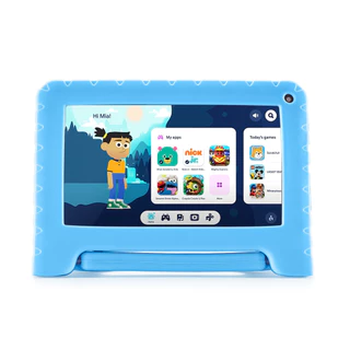 Tablet Multi Galinha Pintadinha com Controle Parental 7 pol 4GB RAM 64GB Android 13 Quad Core + Case + Wi-fi - NB419