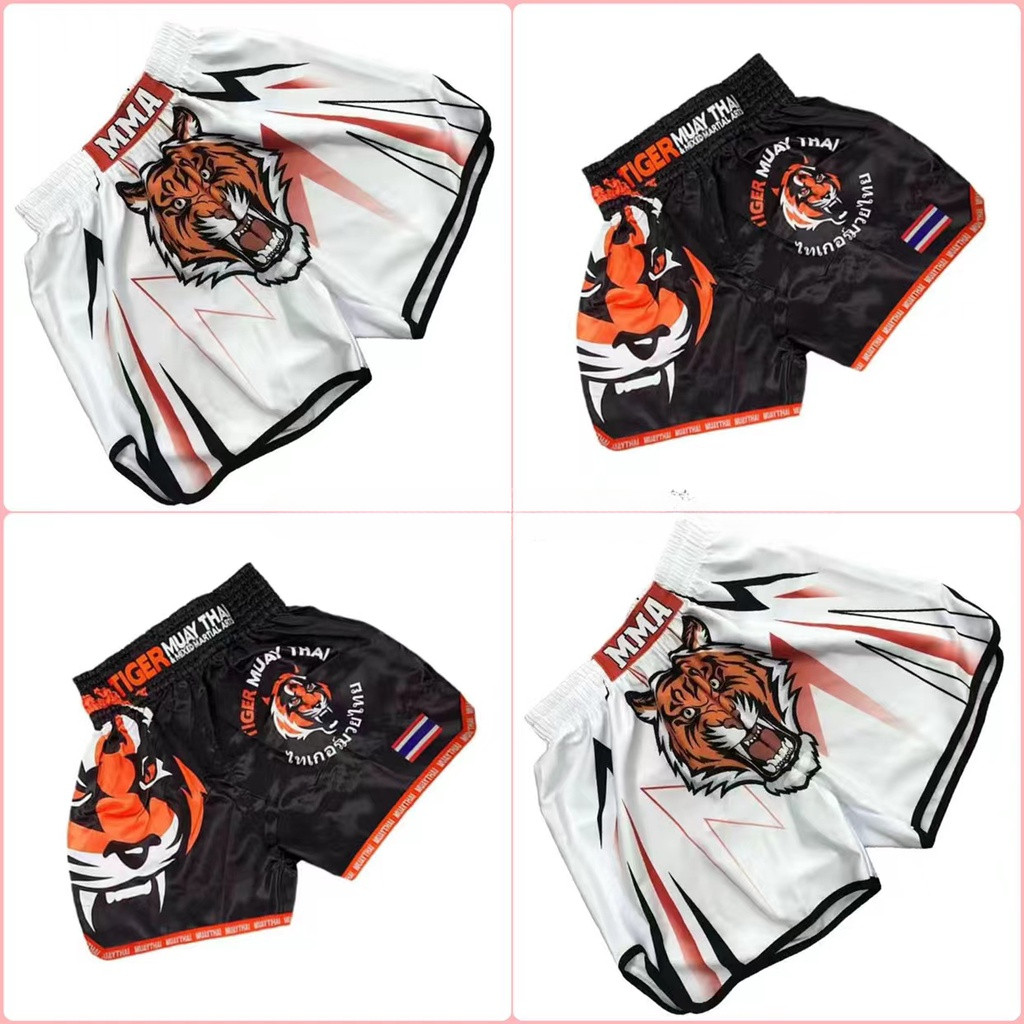 Mandala Sahasrara Chakra Print Muay Thai Boxing Shorts main image 1