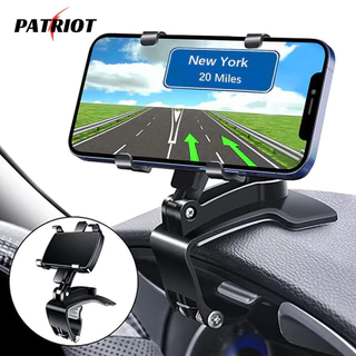Suporte Para Telefone De Carro De Rotação 360 Graus-Clip De Montagem Painel Navegação-Universal , Ultra Estável , Ajustável-Acessórios Interiores De Veículos