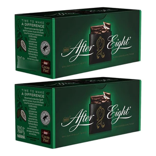 Kit 2 Nestlé After Eight Chocolate Amargo Recheio Menta 200g