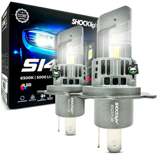 Lâmpada Led Shocklight S14X Nano 5000 Lúmens 6500K H4
