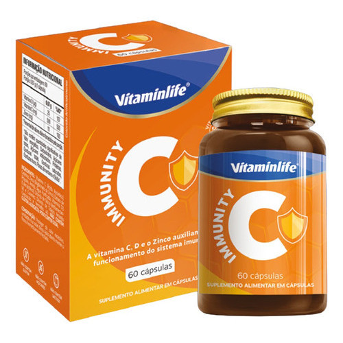 Immunity C (vit C + Própolis + Zinco + Vit D) - Vitaminlife | Shopee Brasil