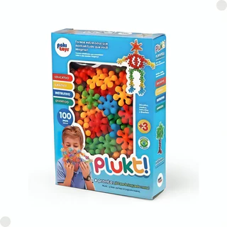 Brinquedo Montar Plukt Estrelas 100 Peças 1244 Pakiplast