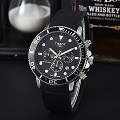 Tissots Tisot Starfish Série Quartzo Cronógrafo Multi-Função Luminoso De Três Olhos