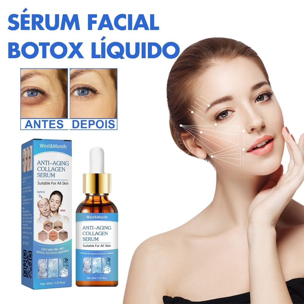 BOTOX Soro Original Líquido Retinol Firmador Facial Colágeno Anti ...