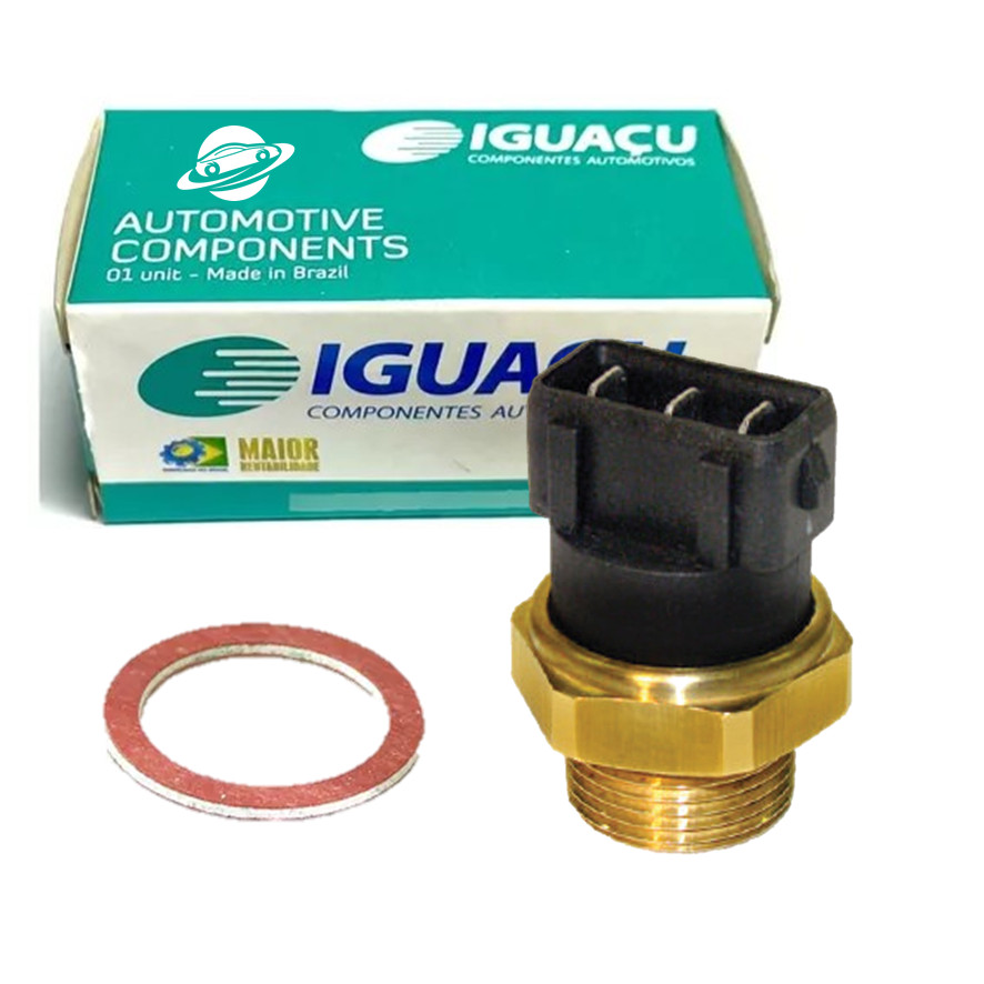 Cebolao Interruptor Radiador Gol Parati G2 G3 Pointer 3 Pino | Shopee ...