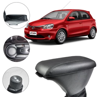 Apoio De Braço Encosto Etios 2010/2023 Tecido Cinza