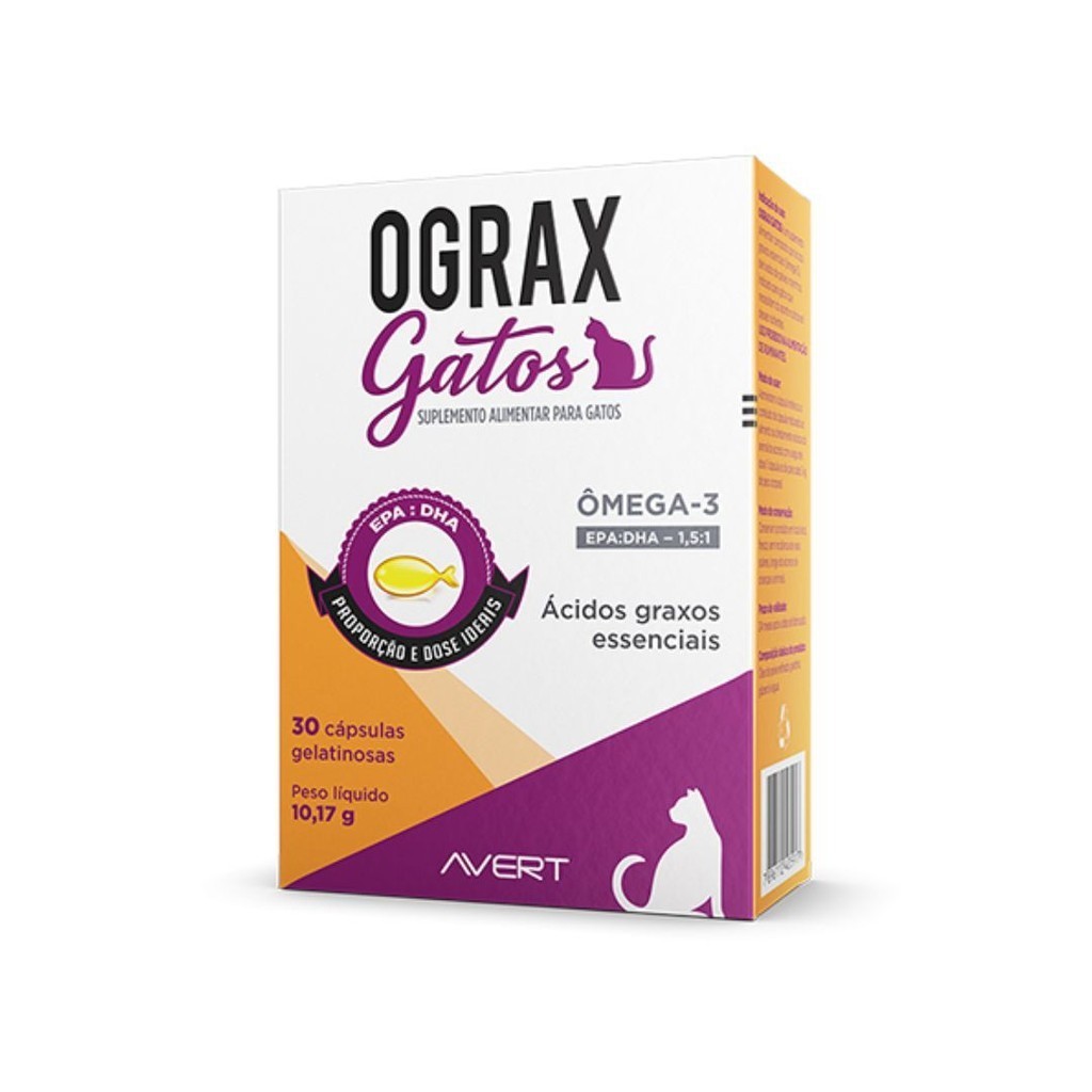 Ograx Gatos 30 capsulas