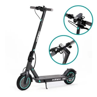 Patinete Elétrico 350W para Adultos Autonomia 35Km WeHawk SSM Azul