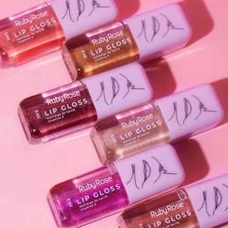 Lip Gloss Glitter Ruby Rose - LANÇAMENTO New Arrivals