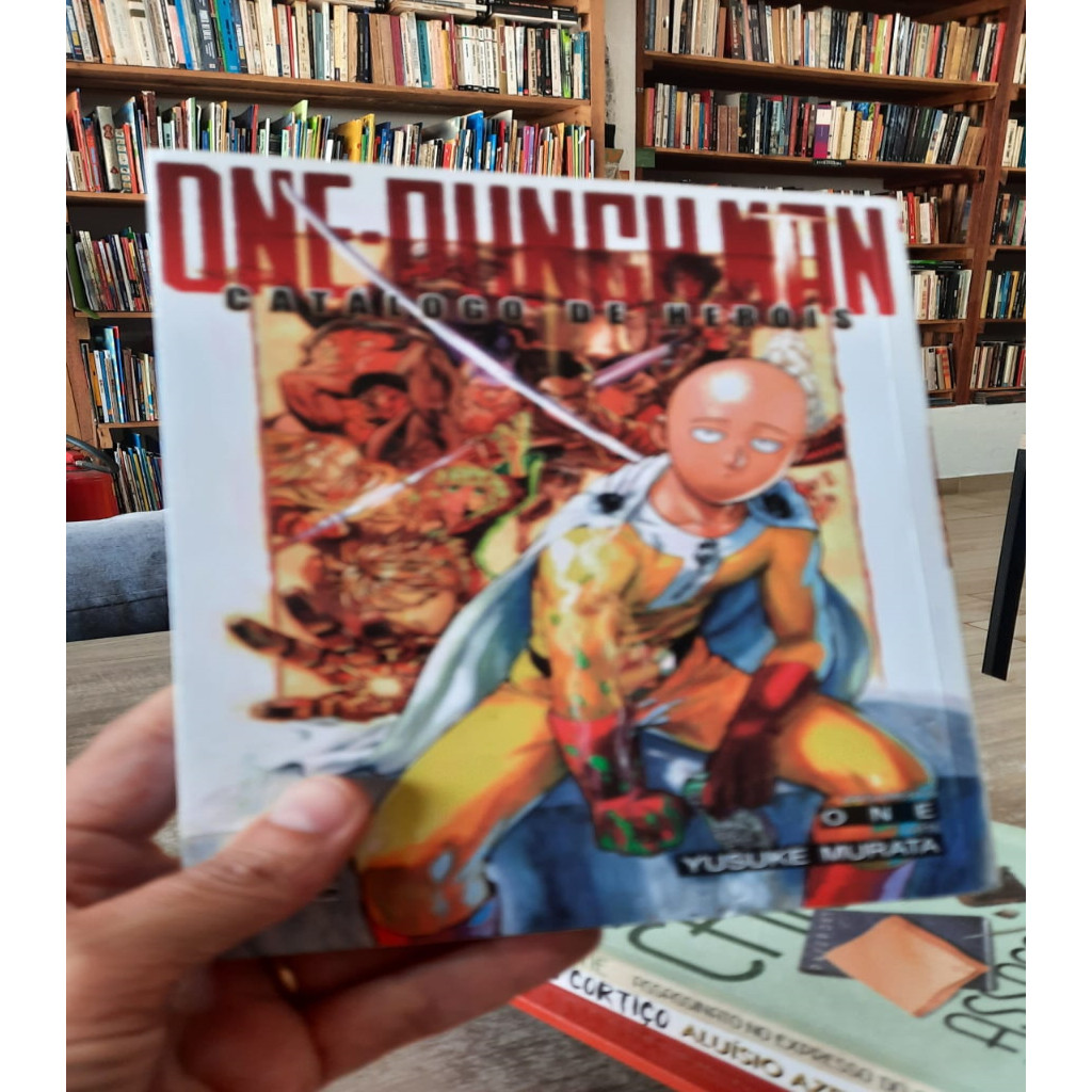 ONE PUNCH MAN CATALOGO DE HEROIS autor One e Yusuke Murata | Shopee Brasil