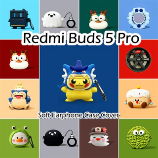 【 In Stock 】 For Redmi Buds 5 Pro Case Anime Estilo Desenho Animado Capa Da Caixa Do Fone De Ouvido Em Silicone Macio