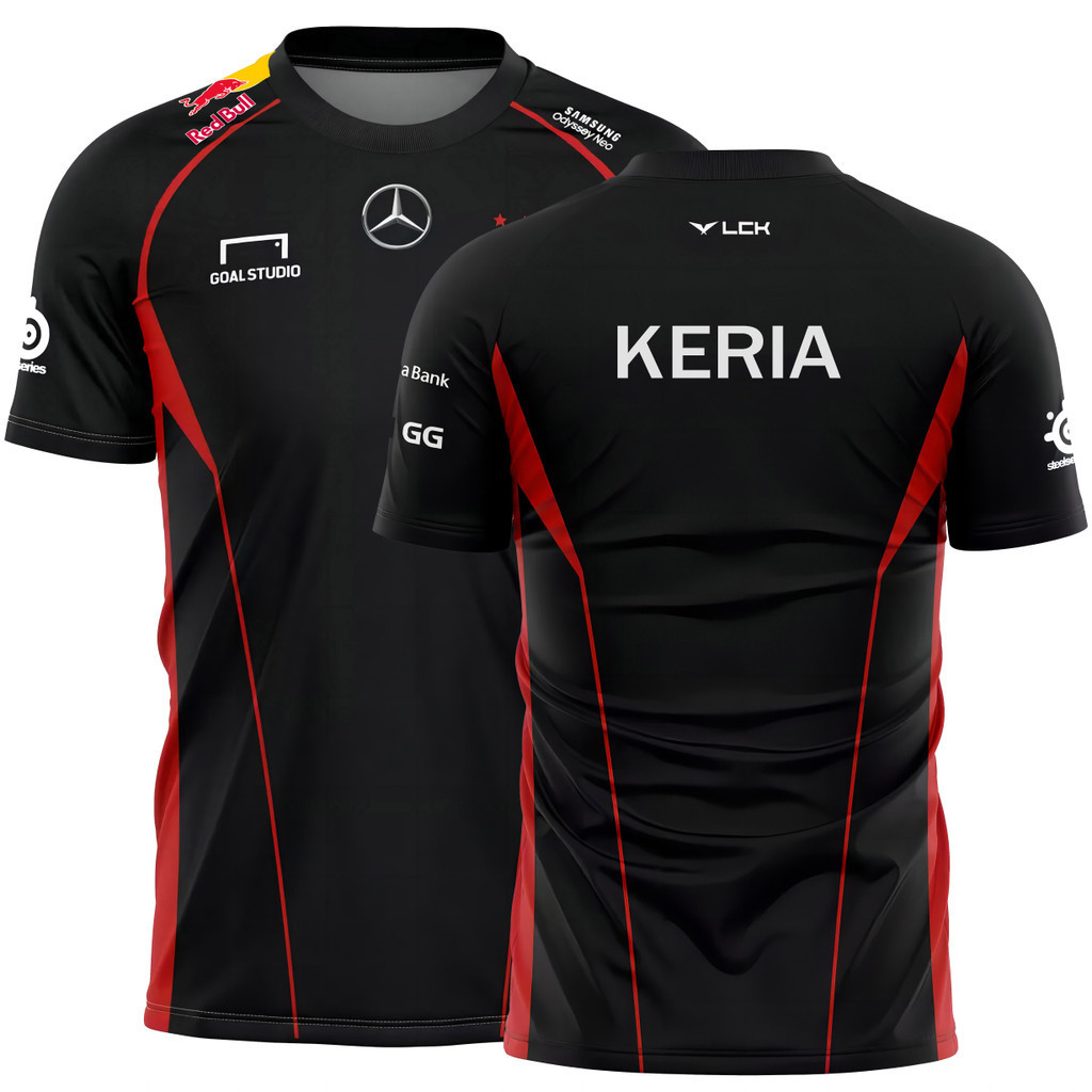 LCK 2024 T1 Camiseta Uniforme Jersey FAKER Keria Gumayusi