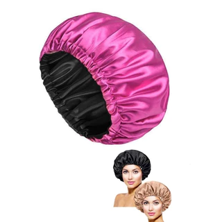 kit 3 Touca de Cetim Dupla Face Ajustável antifrizz MANIA