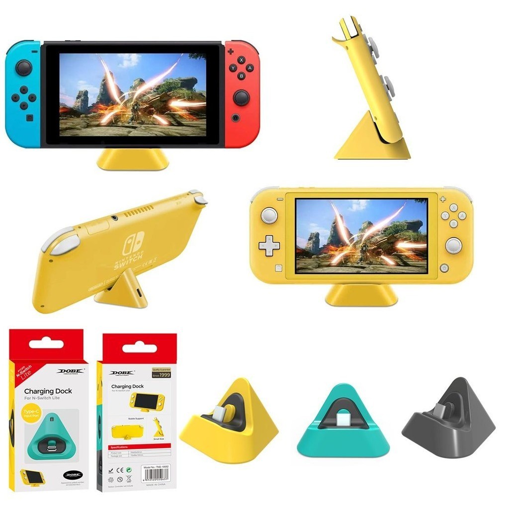 Dock Suporte Carregar Nintendo Switch Oled e Lite - Tipo C
