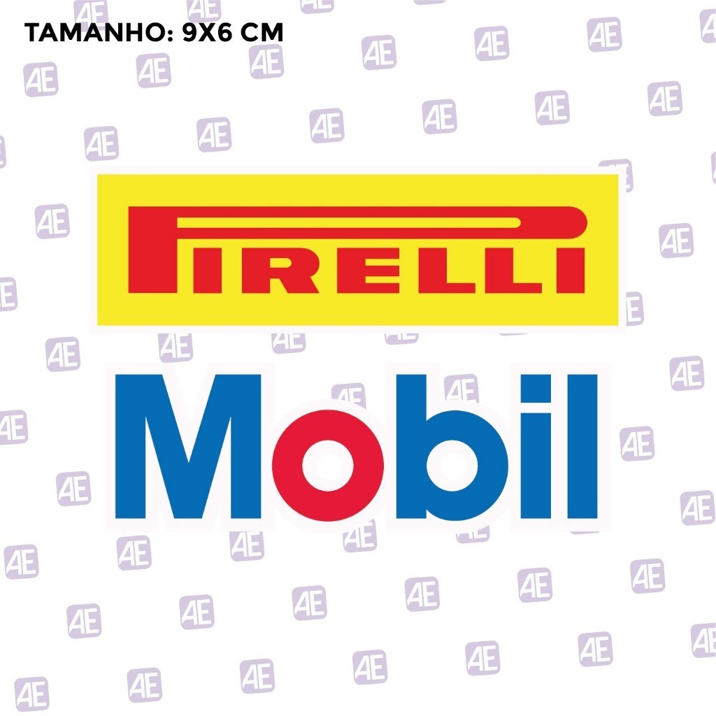 Adesivo Firelli Mobil - Para Motos 9x6cm | Shopee Brasil
