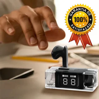 Fone De Ouvido Bluetooth Sem Fio 5.3 Tela Led Digital Alta Qualidade