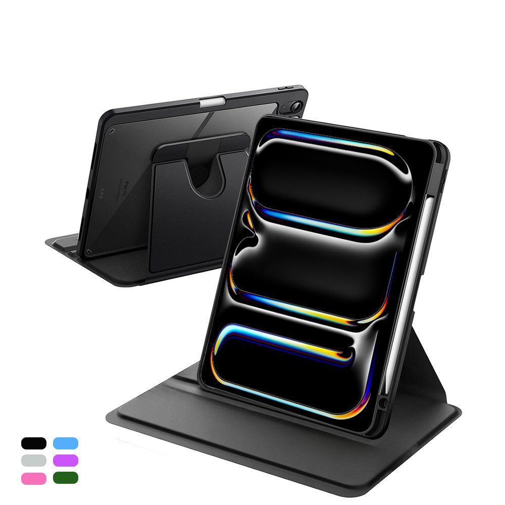 Allytech Shockproof Case For Lenovo Tab M11 11 Inch 2024, Lenovo Tab M11 Case With Screen Protector/Pencil Holder, Rugged Hybrid Bumper Shoulder Strap Kids Friendly All-Round Protective Cover,Black - View #8
