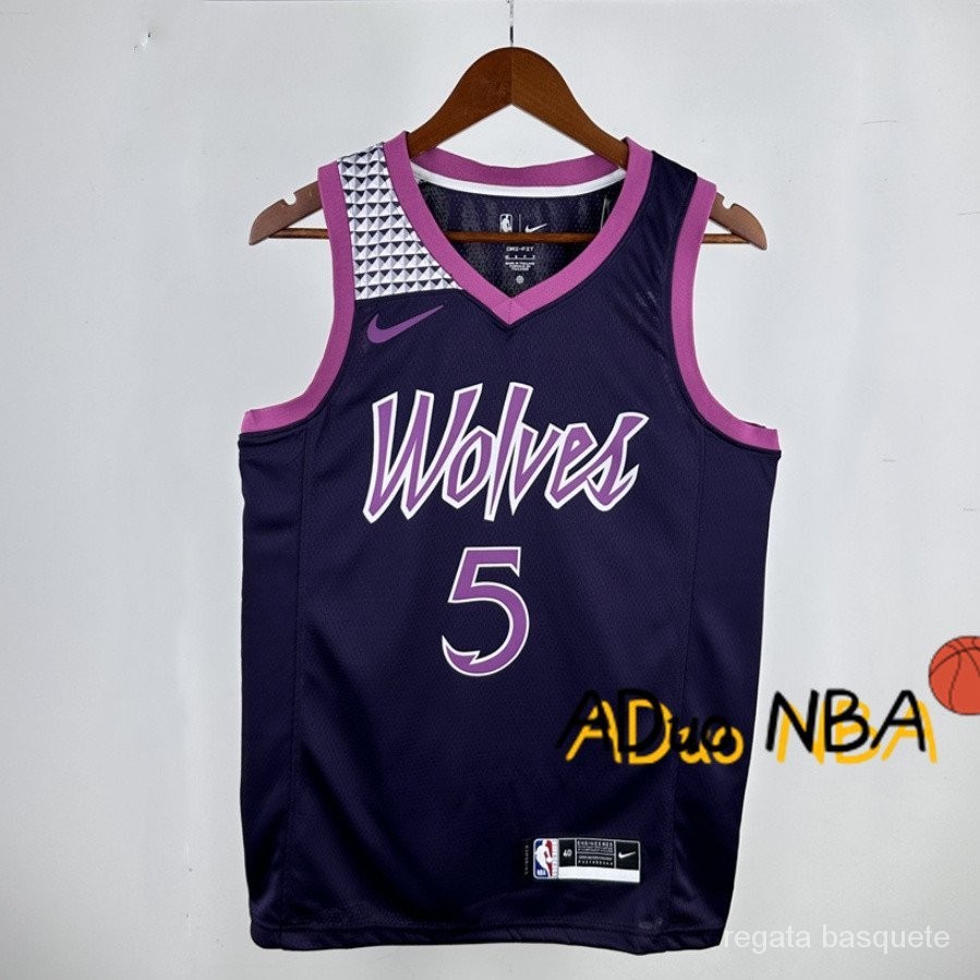 Hot pressed Camisa Minnesota Timberwolves Anthony Edwards 2019 city edition Camisa De Basquete NBA jerseys
