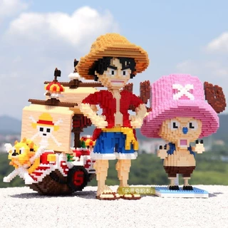 One Piece Luffy Naruto Compatível com os blocos de construção Lego Montagem de Brinquedos Adultos Montagem Difícil