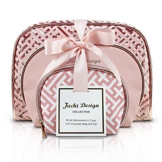 Kit de Necessaire com 3 Peças Diamantes Jacki Design