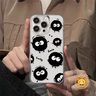 Briquete De Carvão Preto Engraçado Para OPPO A1 Pro A17 A16 A16s A15 A15s A55 5G A55s A54s A53 A33 A31 2020 4G A32 A12 A12s A12e Capa Traseira Transparente À Prova De Choque
