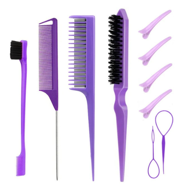 3/10pcs Conjunto De Penteado Para Pentear