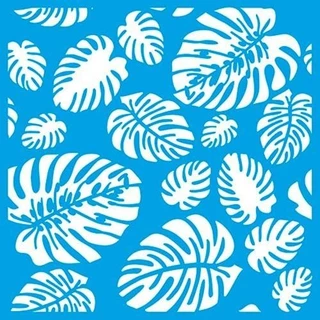 Stencil Litoarte Rose Ferreira 20 x 20 cm - STXX-064 Estampa De Costelas-De-Adão em Oferta na Shopee