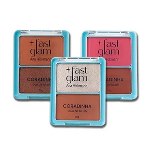 Duo Blush Iluminador Bronzer Ana Hickmann Maquiagem