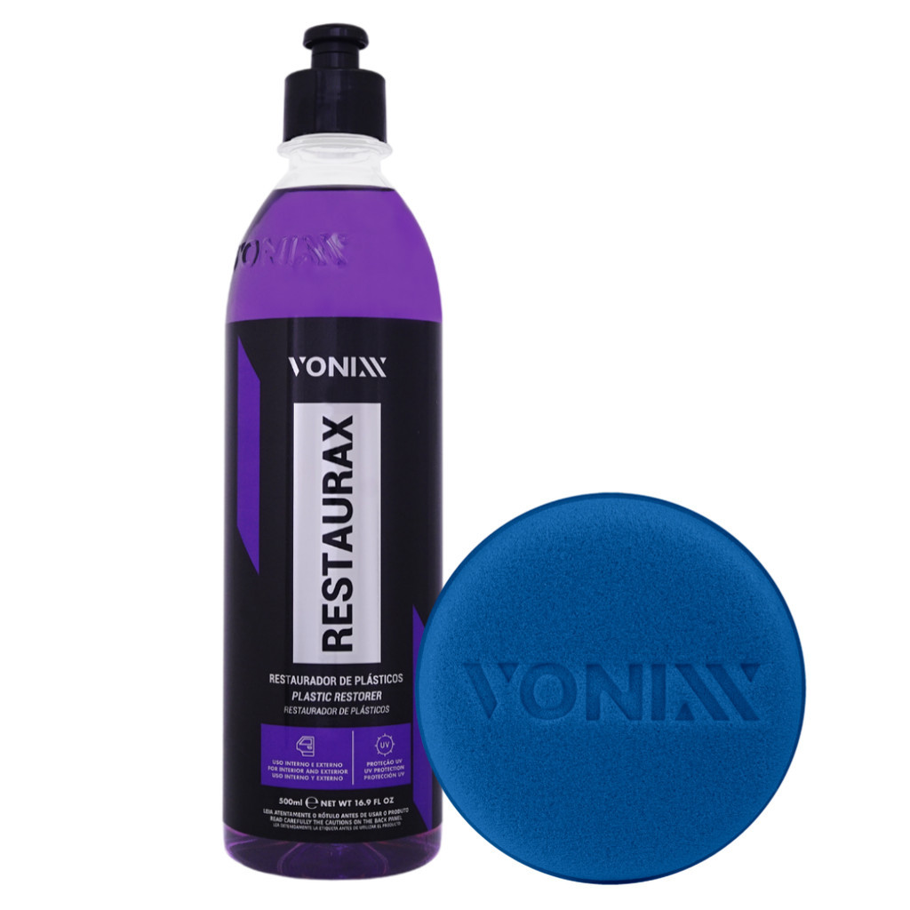 Kit Restaurax 500ml + Aplicador de Espuma Vonixx