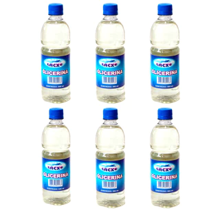 Kit Com 6 Glicerina Pura 100ml Lacxe em Oferta na Shopee