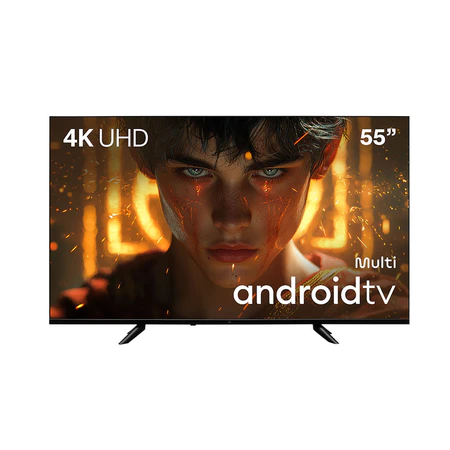 Smart TV DLED 55 4K Multi Definition Android 11 4HDMI 2USB Wi fi