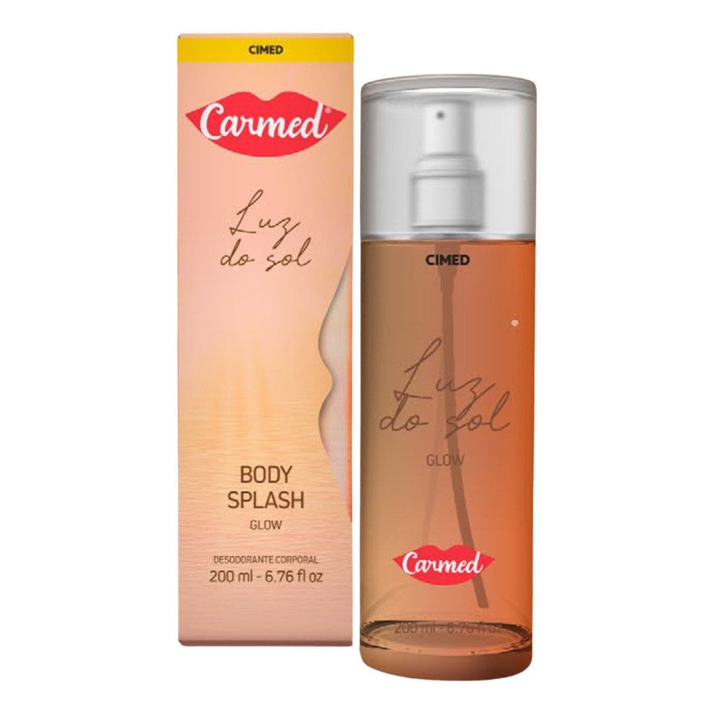 Body Splash Carmed Luz Do Sol Glow 200ml Lançamento | Shopee Brasil