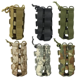 Tactical Bolsa Externa Para Garrafas De Água Molle Porta Escalada Caminhada Camping Sacos Ajustáveis